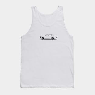 Peugeot 604 Black Tank Top